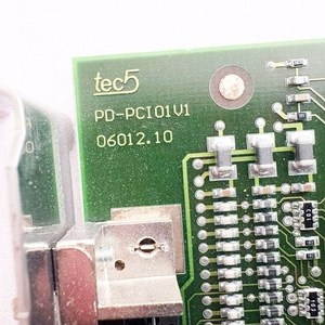 การ์ดเก็บข้อมูลสเปกตรัม TEC5 PD-PCI01V1 เมนบอร์ดอุตสาหกรรม บอร์ดซีพียู โมดูลซีพียู เมนบอร์ด ทดสอบ 100% - Product Image 5