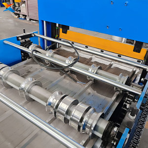 Machine de formage de tuiles de toit en acier trapézoïdal automatique certifiée CE Xinnuo, largeur d'alimentation 1200 mm, moteur de boîte de vitesses 380V - Product Image 2