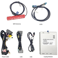 Adaptateur CarPlay sans fil, mise à niveau de l'interface automobile, décodeur multimédia pour AUDI A4 B8 A5 A6 A7 Q5 MMI 3G, Android Auto sans fil