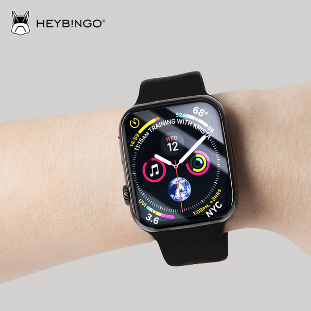 Wholesale 3D PMMA Curved Protective Film for apple Watch Full Curved Screen Protector Film