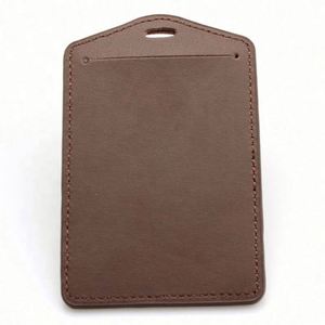 High Quality Soft PU Business Card <b>Holder</b> Fashionable <b>ID</b> Card Badge <b>Holder</b> 3 in Custom Brand From Premium Supplier - Product Image 6