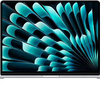 MacBook Air M3 2024, tout nouveau, 15 pouces, écran OLED 120 Hz, 2,53 GHz, série professionnelle, ordinateur portable en aluminium, clavier anglais, SSD sans fil