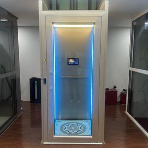 Ascenseur domestique, petit ascenseur, villa, maisons auto-construites, sans fosse, deux étages, trois étages, petit ascenseur intérieur domestique - Product Image 3