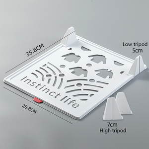 Bandeja de almacenamiento de plástico plegable grande para armario, organizador de armario, apilable, plegable, camisa, tablero de recibos, bolsa divisora de dormitorio - Product Image 5