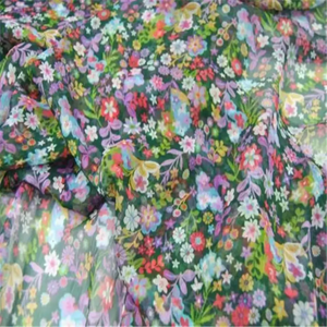 Tela <span class=keywords><strong>de</strong></span> Chifón Georgette <span class=keywords><strong>de</strong></span> Seda 100% Pura, Natural, Cómoda, con Estampado <span class=keywords><strong>de</strong></span> Flores Pequeñas y Bonitas, Transpirable, para Vestido <span class=keywords><strong>de</strong></span> Verano - Product Image 2