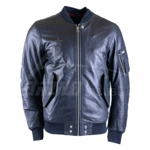 Veste en cuir véritable pour homme, taille adulte, nouvelle collection, à vendre - Product Image 3