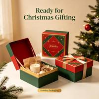 Tam Renkli Noel Hediye Paketleme Posta Kutusu Özel Baskılı Tatil Perakende Teslimatı Toptan Satış İçin