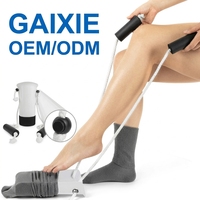 GAIXIE OEM Aide à la mise et au retrait des chaussettes pour personnes âgées avec dispositif d'assistance, outil en plastique facile à utiliser pour les personnes âgées, les seniors et les femmes enceintes