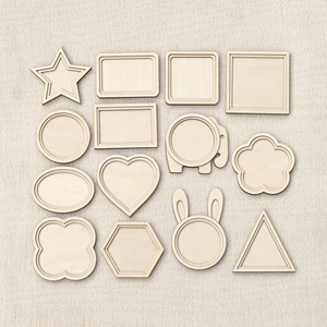 Accesorios <span class=keywords><strong>para</strong></span> imanes de <span class=keywords><strong>nevera</strong></span> bordados, marco de madera DIY, imán de <span class=keywords><strong>nevera</strong></span> hecho a mano con efecto tie-dye, personalizable - Product Image 1