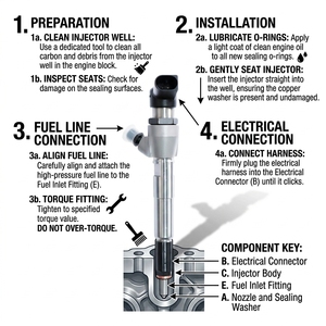 Iniettore Diesel H8200704191 166008052R 8200903034 Compatibile con Motori Renault Nissan <span class=keywords><strong>Dacia</strong></span> <span class=keywords><strong>1.5</strong></span> <span class=keywords><strong>DCi</strong></span> K9K, Ricambio Intercambiabile - Product Image 6