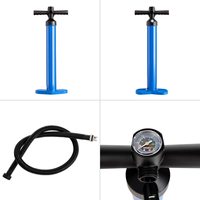 Pompe à main à double action haute pression portable écologique en gros, max 29 PSI, pour kayak gonflable, bateau, planche à pagaie debout