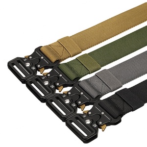 Ceinture tactique universelle réglable en nylon robuste de haute qualité pour l'extérieur, équipement de défense personnelle à dégagement rapide - Product Image 3