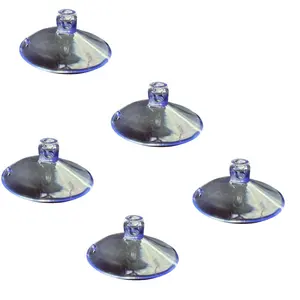 2023 New Arrival Silicone Sucker Pad Ventosas Promotional Clear Vacuum Suction Cup With Side Hole