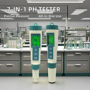 7 में 1 मल्टीफंक्शनल पोर्टेबल एलसीडी डिस्प्ले tds ek sg orp पानी की गुणवत्ता टेस्टर पेन औद्योगिक बेंचटॉप मीटर - Product Image 2