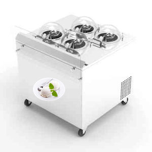 Machine à glace durcissante avec 4 parfums, outil de fabrication de crème glacée, congélateur, amuse en direct, MF4 - Product Image 1