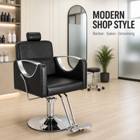 Fauteuil de barbier inclinable pas cher, super fauteuil de salon de coiffure pour salon de beauté, fauteuil de maquillage, fauteuil de coiffure