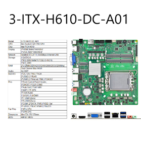 Tarjeta Madre H81 Intel LGA1150 Serie Dual <span class=keywords><strong>Ddr3</strong></span> para Computadora, Tarjeta Madre Itx para PC de Escritorio - Product Image 3