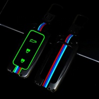 Funda de silicona y metal Vtear para llave de coche, llavero, para Dongfeng 580/DFSK GLORY, carcasa para mando a distancia, accesorios de estilo.