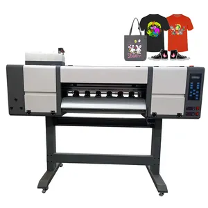 I3200-a1 60厘米24英寸Dtf打印机60厘米4头I3200 t恤印刷机，带过滤系统振动器和烘干机爱普生3200