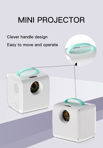 Mini Proyector Portátil con Asa, Proyector de Video HD para Cine en Casa y Noches de Cine al Aire Libre - Product Image 3