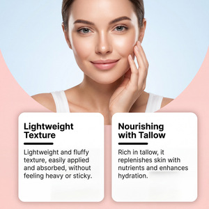 Crema Facial Hidratante de Manteca de Karité, Textura Delicada y Suave, Refrescante, No Pegajosa, Fórmula Suave, Hidratación Diaria Facial - Product Image 4