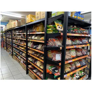 Estantería metálica <span class=keywords><strong>de</strong></span> acero en frío resistente para góndola <span class=keywords><strong>de</strong></span> <span class=keywords><strong>supermercado</strong></span>, estantes para supermercados - Product Image 5