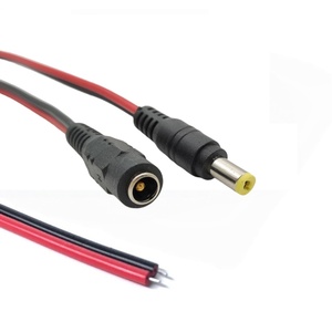 ชุดสายไฟ DC แบบพิกเทล ตัวเชื่อมต่อแบบตัวผู้-ตัวเมีย แกนทองแดง สายพีวีซี สำหรับกล้องวงจรปิด ไฟ LED และแหล่งจ่ายไฟอุตสาหกรรม - Product Image 2