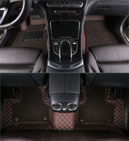 Accessoires de voiture en vente chaude, tapis de voiture sur mesure de luxe 7D, tapis de sol de voiture en cuir de luxe, tapis de voiture 7D sur mesure