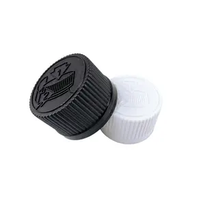 Child Resistant Cap Push Down And Turn Screw Lid For Plastic Bottle Plastic Double-layer Cap Child Resistant Screw Cap