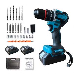 Trapano Elettrico Brushless Senza Fili e <span class=keywords><strong>Avvitatore</strong></span> <span class=keywords><strong>a</strong></span> Impulsi, Utensili Elettrici Fai-da-Te per Casa con Batteria al Litio - Product Image 3