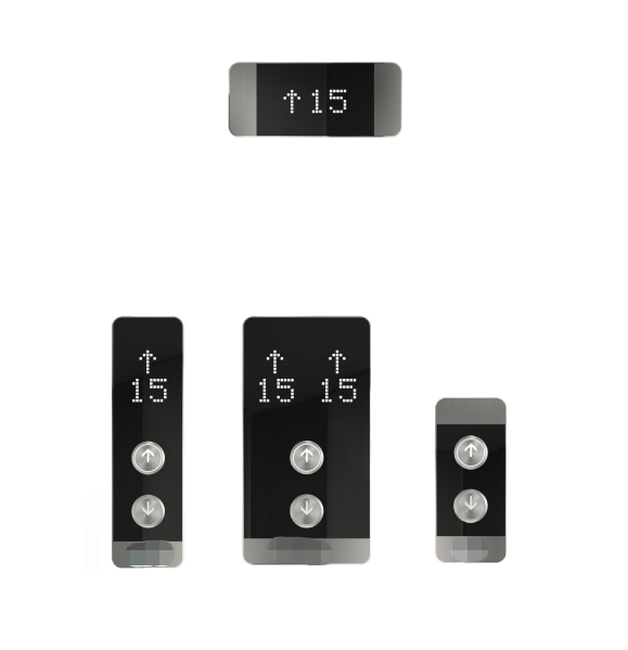 HIP COP Elevator Glass Button Panel Hall Panel LOP