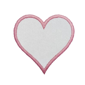 Patchs personnalisés pour la Saint-Valentin, brodés, en tissu, pour la décoration des vêtements, avec bordure découpée au laser, disponibles en feutre et en sergé - Product Image 4