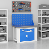 Ensemble d'outils d'atelier moderne professionnel, armoire à outils, boîtes de rangement CNC, chariot à outils métalliques, haute performance de coupe, 2000 kg