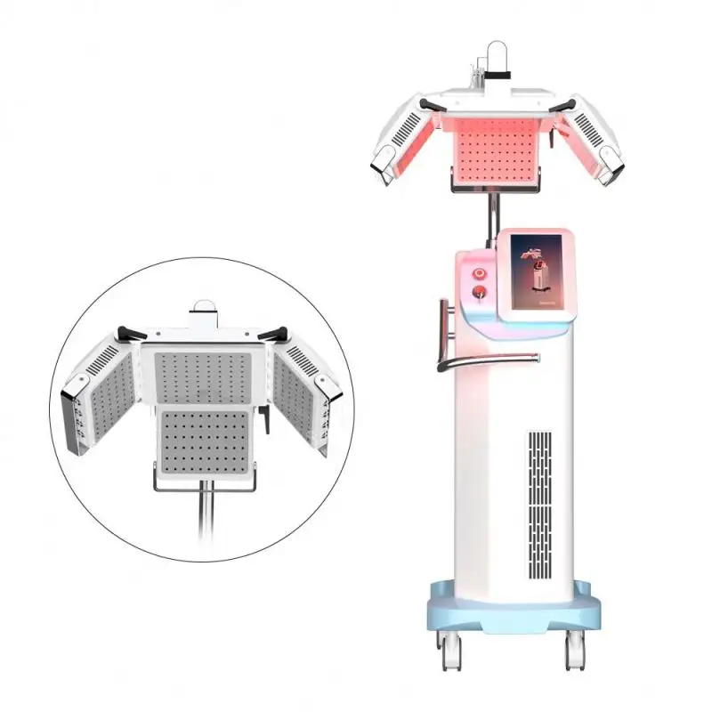 Machine de repousse de cheveux laser à diode de 660nm, traitement anti-chute de cheveux, machine de thérapie anti-chute de cheveux, 2023