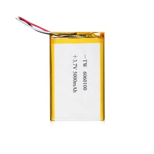 Alta capacidad <span class=keywords><strong>3</strong></span>,7 V 7,4 V 5000mAh 6060100 li-Ion, li-polímero batería recargable para móvil DVD Banco de la energía - Product Image 3
