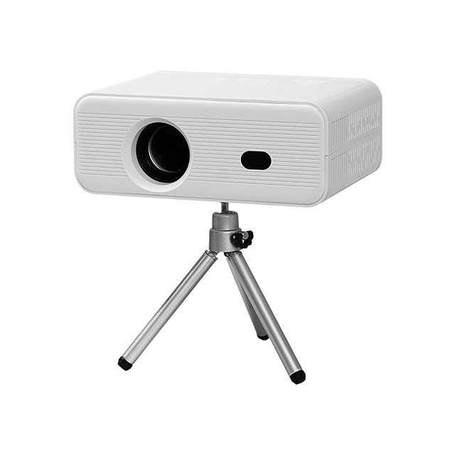 KL L012 Full HD LED Smart Android 11 WIFI6 Portable Mini Projector with 1200 Lumens 4K Support Home Theater