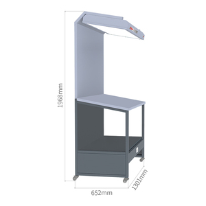 Meja Pemeriksaan Warna TILO CC120-M untuk Pencetakan, Pengemasan, dan Inspeksi Cahaya dengan Sumber D50, Garansi 1 Tahun, Bersertifikasi CE ROHS IP55, AC220V 50HZ - Product Image 4