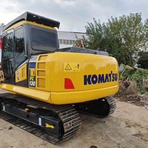 Excavatrice hydraulique Komatsu PC130 d'occasion, 12 tonnes, avec moteur et engrenages – Excellent état, modèle 2022, inspection vidéo, vente du Japon - Product Image 3