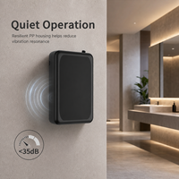 Diffuseur d'arômes HVAC 500ML avec technologie d'atomisation à air froid biphasée, contrôle par application Bluetooth et fonction de minuterie pour huiles essentielles