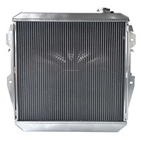 Radiateur entièrement en aluminium avec cache de ventilateur pour Toyota Hilux LN106 LN111 LN107 2.8L - Diesel 1988-1997