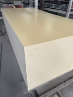 Panneau en mousse PVC moderne et imperméable avec texture de qualité E1, classe d'incendie B1, revêtement mural écologique, service de découpe disponible