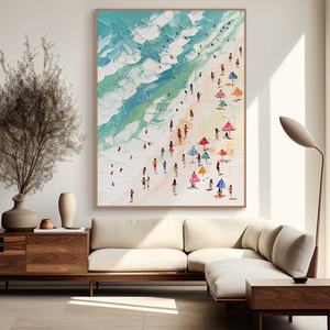 Peinture à l'huile abstraite moderne, nature morte, peinte à la main, toile non encadrée, art pour salle de méditation, décoration de spa - Product Image 5