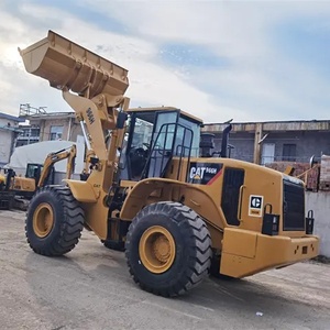 รถตักล้อยาง CAT 966H มือสอง ยอดขายดีที่สุด เครื่องยนต์ทรงพลัง ชั่วโมงการทำงานต่ำ รับน้ำหนักได้ 6000 กก. อุปกรณ์ก่อสร้าง สภาพดี ใช้งานได้เยี่ยม - Product Image 1