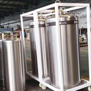 Système d'isolation cryogénique Dewar DPL 1000L LO2 LN2 LAr LNG LCO2 Réservoirs de transport d'oxygène liquide pour réactif expérimental - Product Image 2