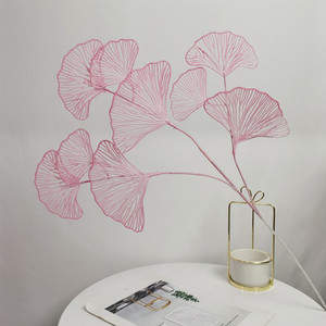 Nouveaux produits : Fleurs artificielles en feuilles de <span class=keywords><strong>Ginkgo</strong></span> <span class=keywords><strong>Biloba</strong></span> en vrac pour la décoration intérieure - Product Image 3