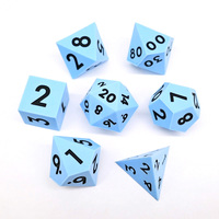 Prix d'usine Silicone Moule Dés RPG DND Jeu de dés polyédriques pour jeu d'aventure