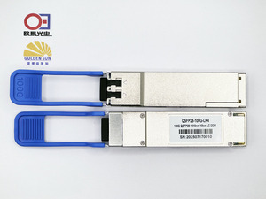 Qsfp28 100g-lr4 tx1310nm 10km thu phát quang module với LC nối 100Gbps 100 gam Ethernet & Thông tin liên lạc mô-đun - Product Image 3