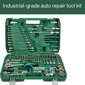 Kit <span class=keywords><strong>de</strong></span> <span class=keywords><strong>Herramientas</strong></span> Manuales <span class=keywords><strong>de</strong></span> Acero al Carbono 121 Piezas Juego <span class=keywords><strong>de</strong></span> Llaves para Reparación Mecánica <span class=keywords><strong>Automotriz</strong></span> OEM con Maletín Rígido - Product Image 6