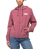 Vestes de pluie de course à pied de haute qualité Veste de sport d'extérieur personnalisée avec fermeture éclair pour femmes