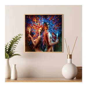 Peinture de diamant 5D pour hommes et <span class=keywords><strong>femmes</strong></span>, décoration de maison, semi-nu, points de croix, bricolage, vente en gros - Product Image 1